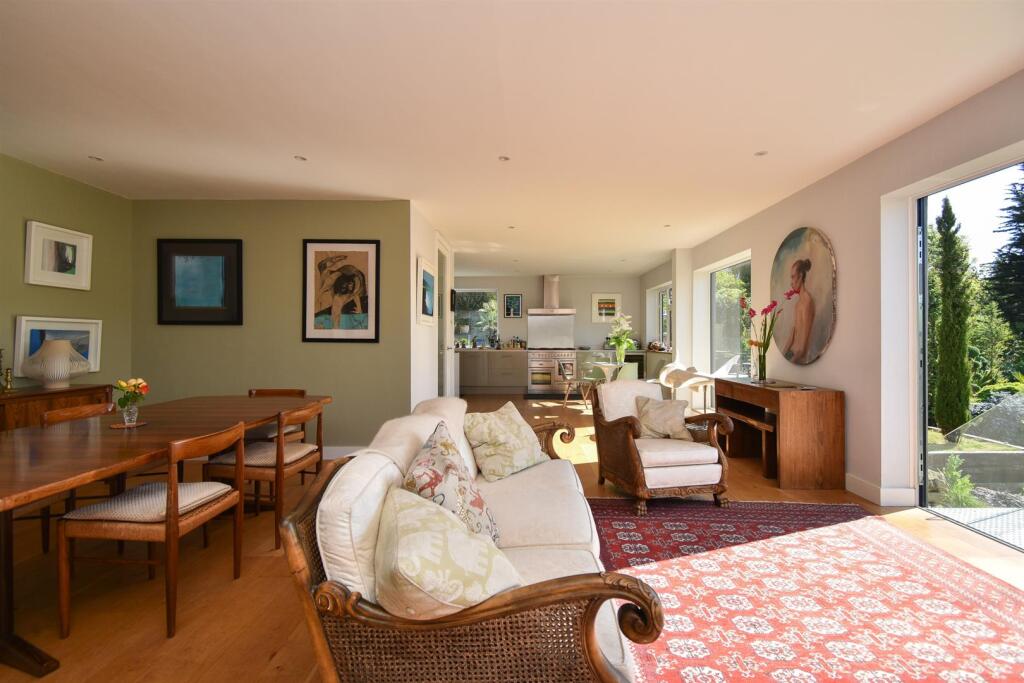 Open plan living space