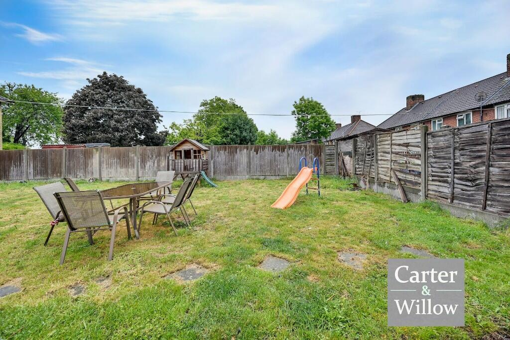 Private rear garden