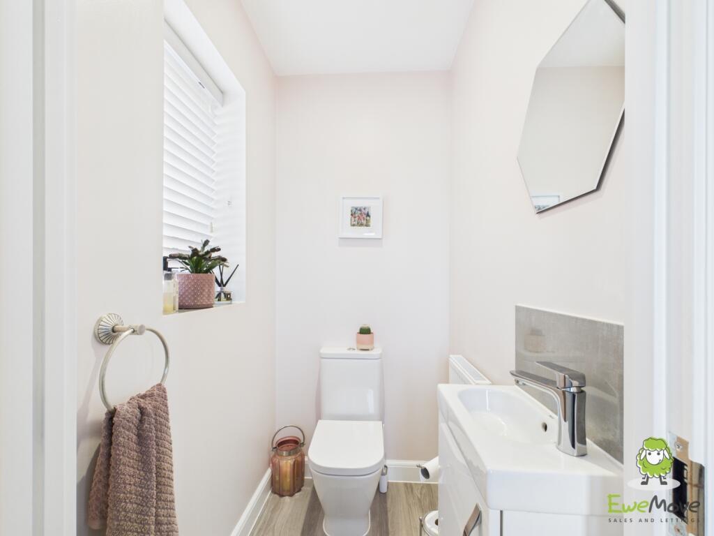 EweMove Basingstoke Church Acre Downstairs Cloakro