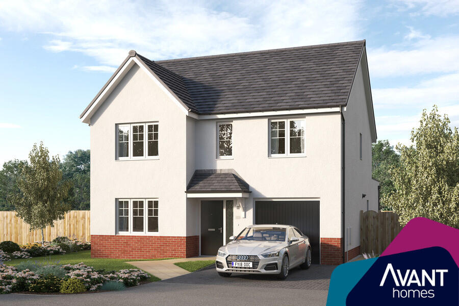 Computer Generated Image, Indicative Exterior, New Build Home