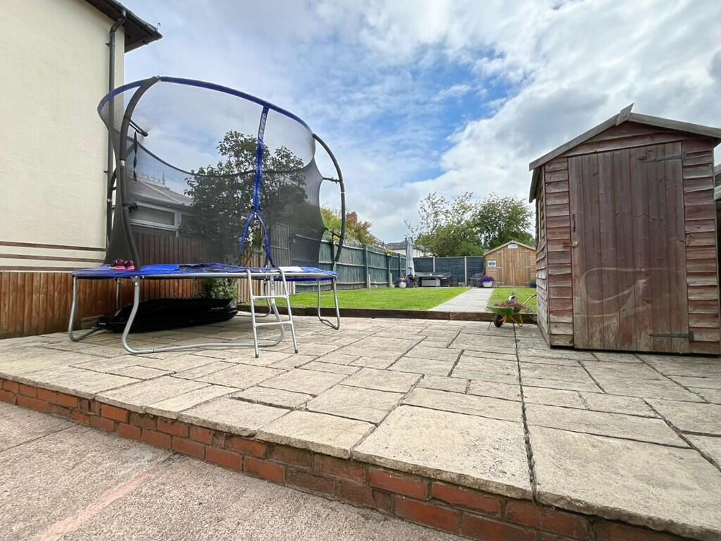 rear garden from ...