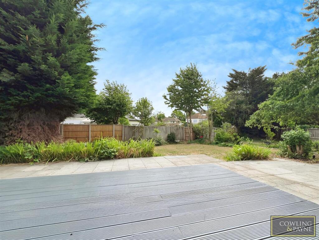 Patio/Decking Rear Garden