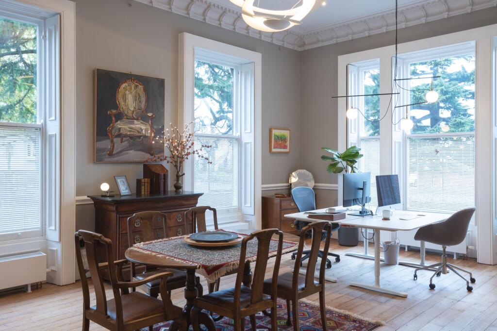 Living room -office area