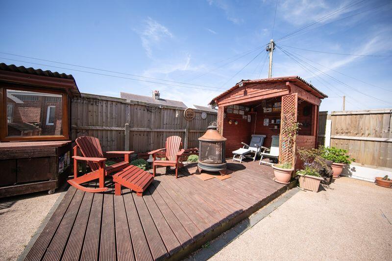 Summer house and sun deck