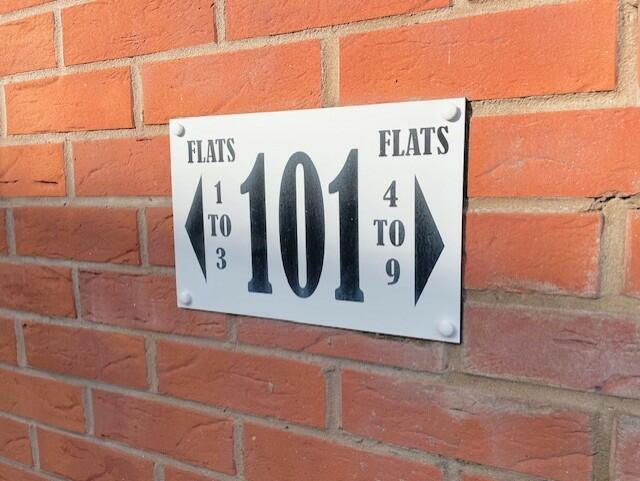 Number plaque