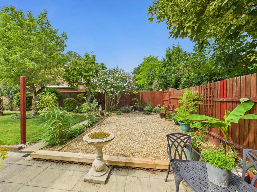 Rear garden