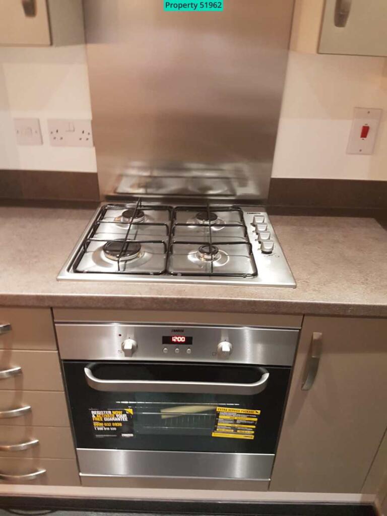 Gas Stove and Electric Oven