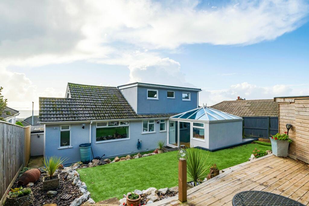 Rear of property and garden