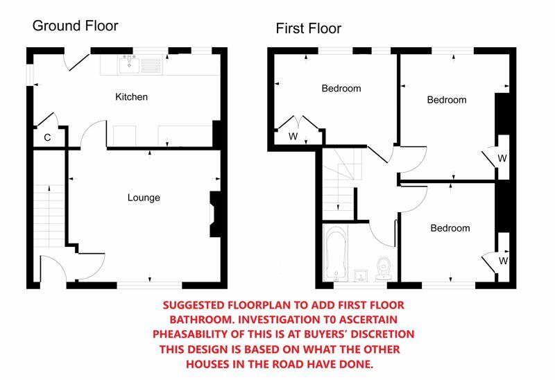 Floorplan idea to add first floor bat...