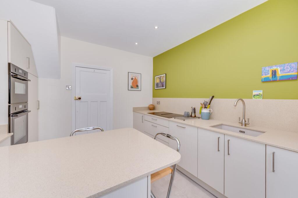 KITCHEN, DINER AND LIVING ROOM