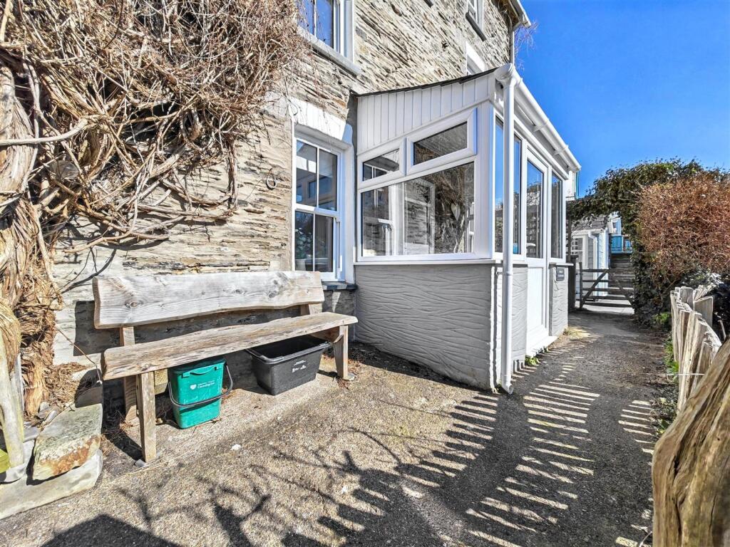 Rear patio