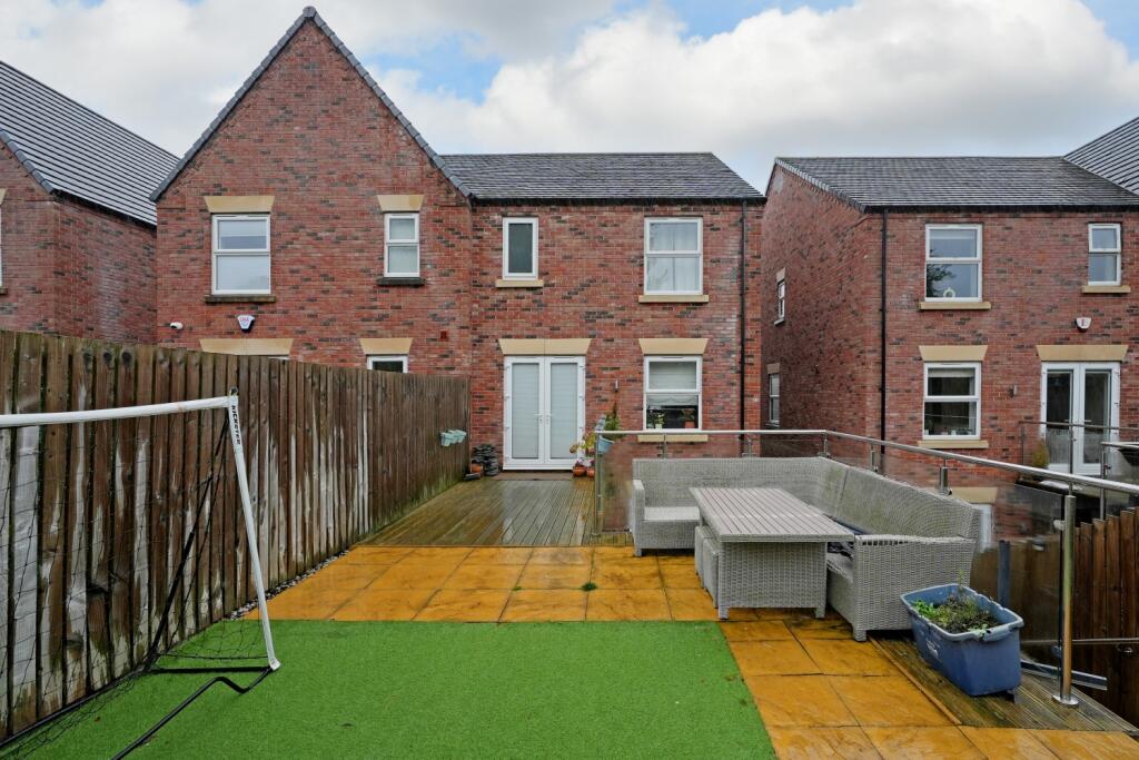 Rear garden