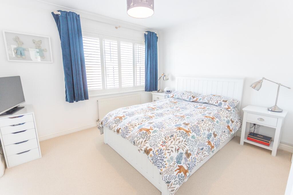 Bedroom 1 with wardrobes