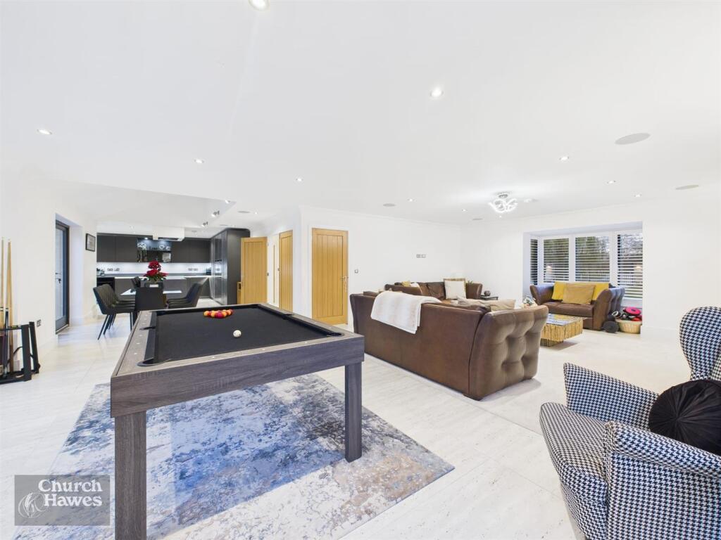 Family Room open plan to