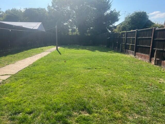 Rear garden