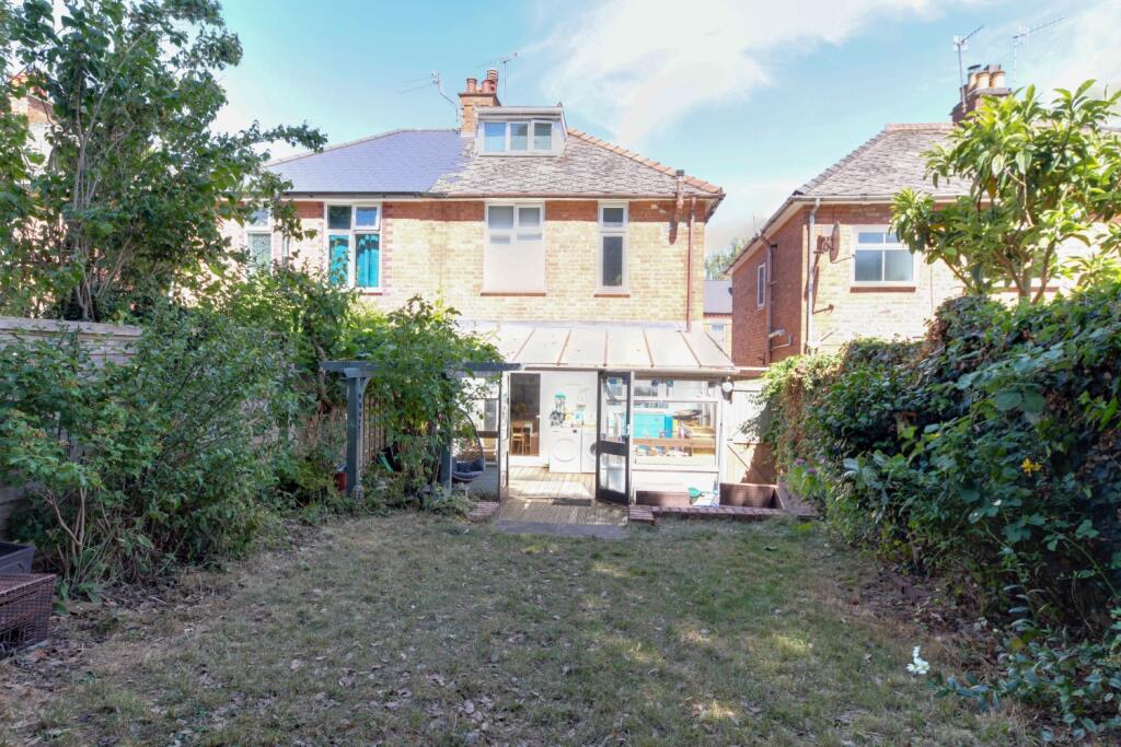rear of house- mid garden shot
