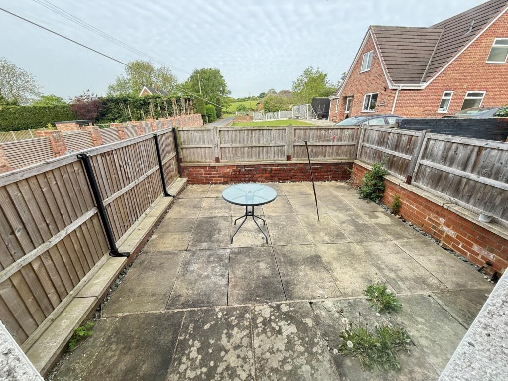Rear garden