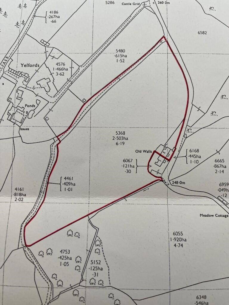 Total of 6.69 acres