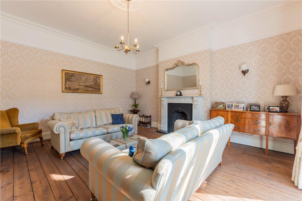 Drawing To Fireplace