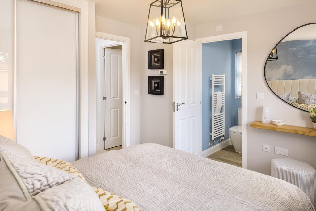 Main bedroom in the 3 bedroom Archford