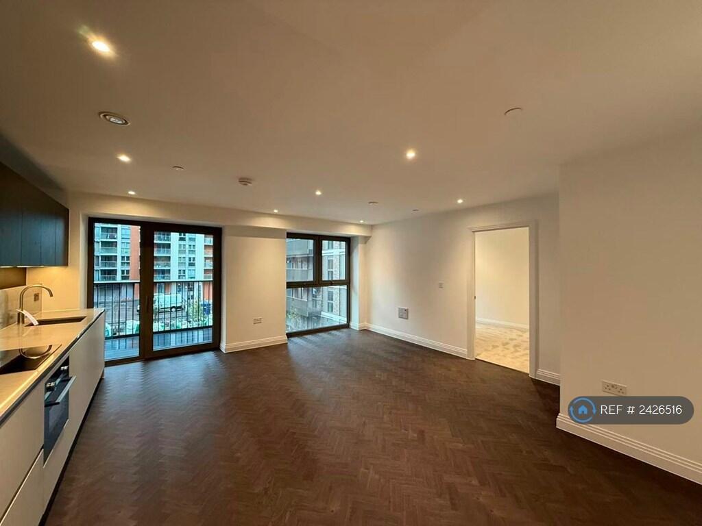 Living And Open Kitchen