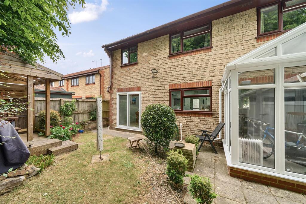 Rear of the property