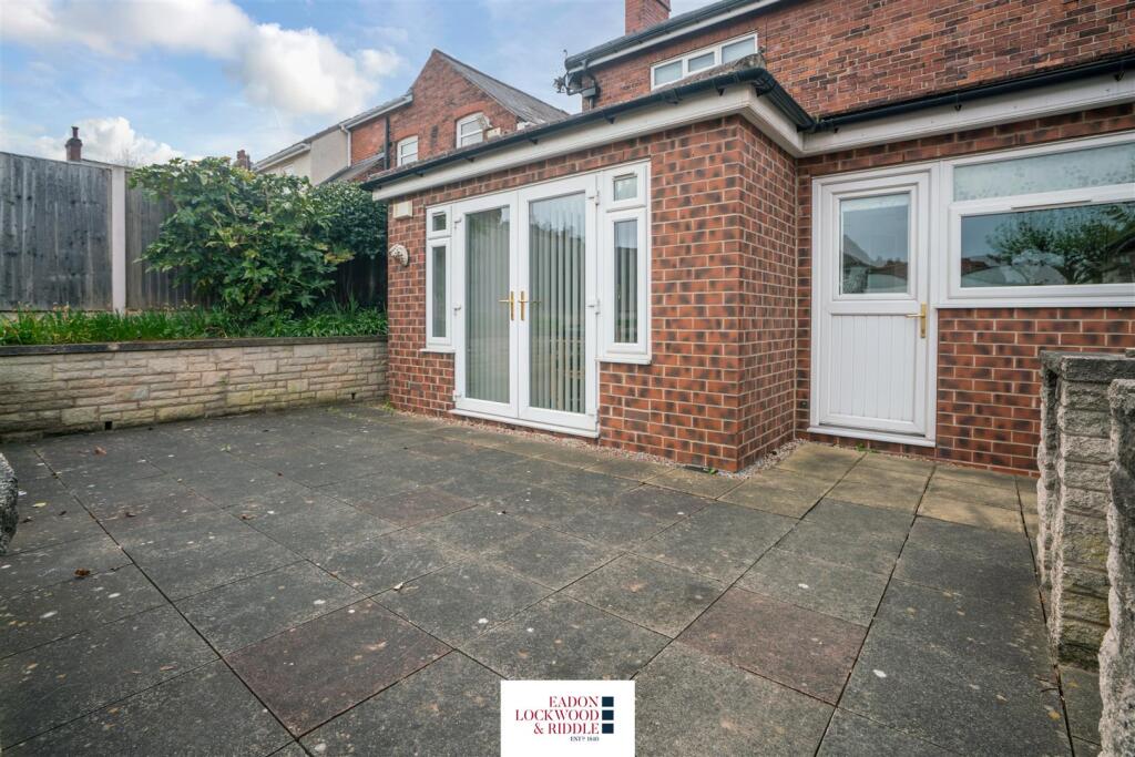 Rear Patio