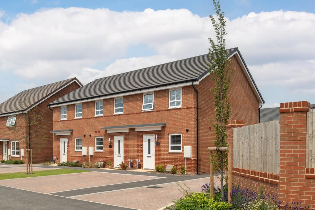 External view of the 2 bedroom Denford at Ryebank Gate July 25