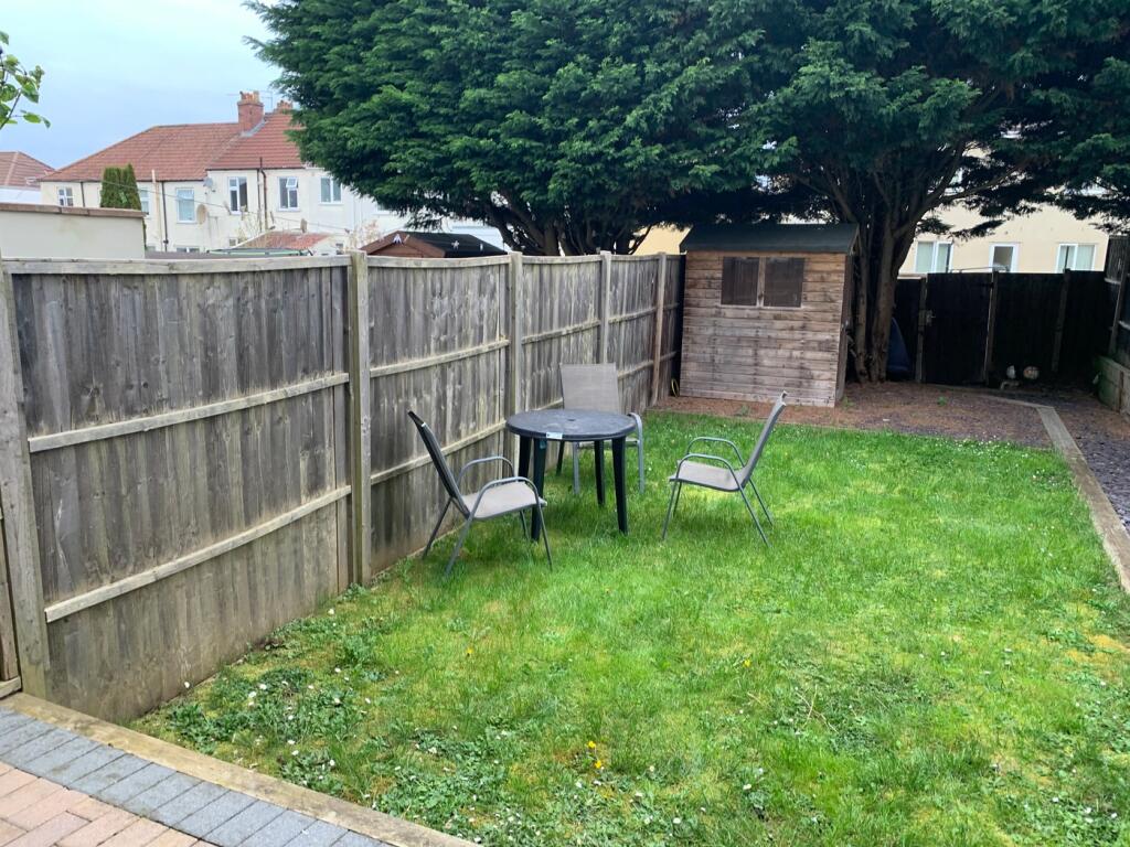 A spacious and inviting garden area, perfect fo...
