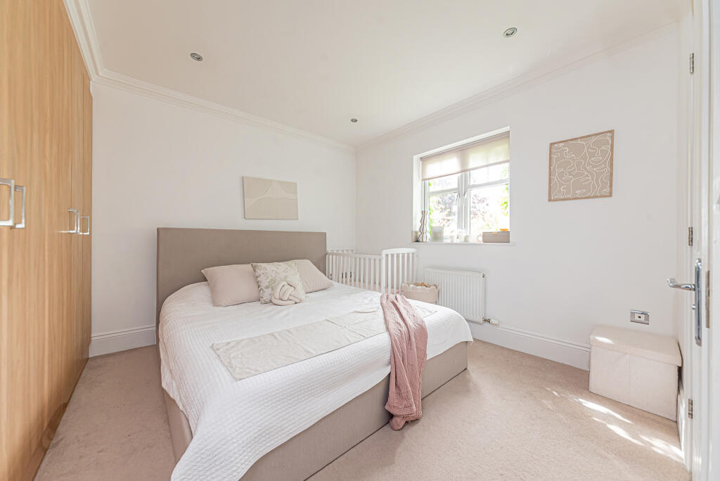 Bedroom 1 with wardrobes