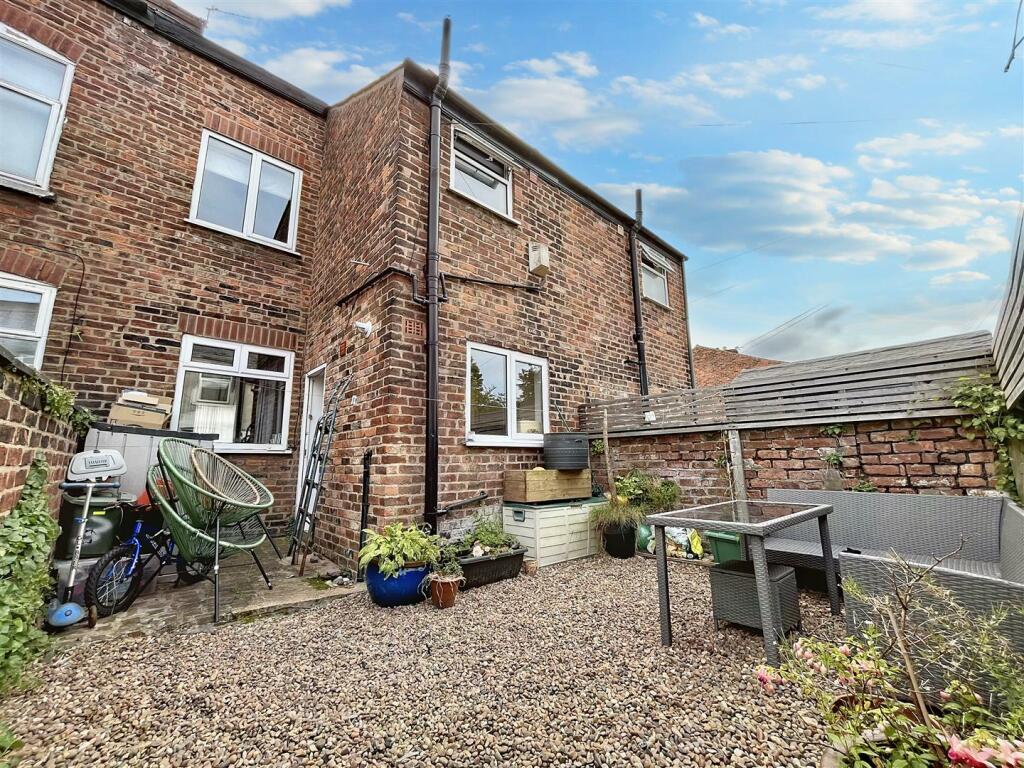 Rear of Property