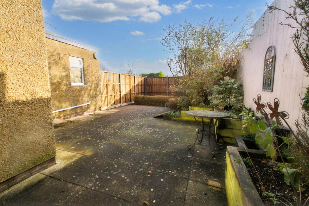 Rear garden