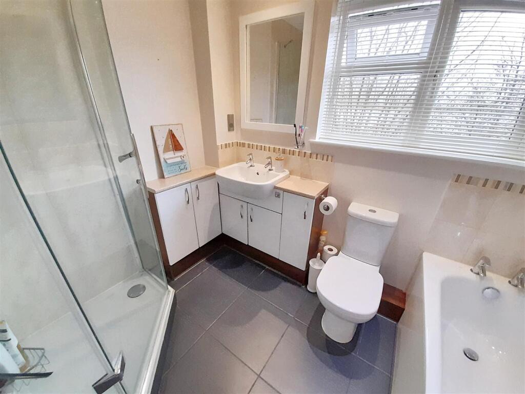 First-floor bathroom