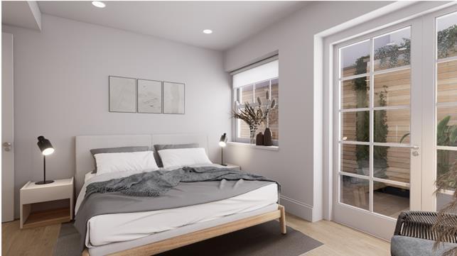 Davidson Frost-Wellings, DFW, Blackstock Road, Bed