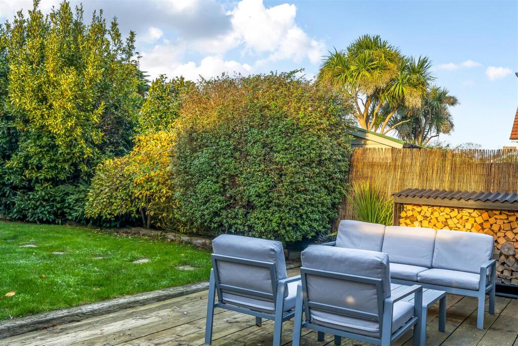 Decked Seating Area