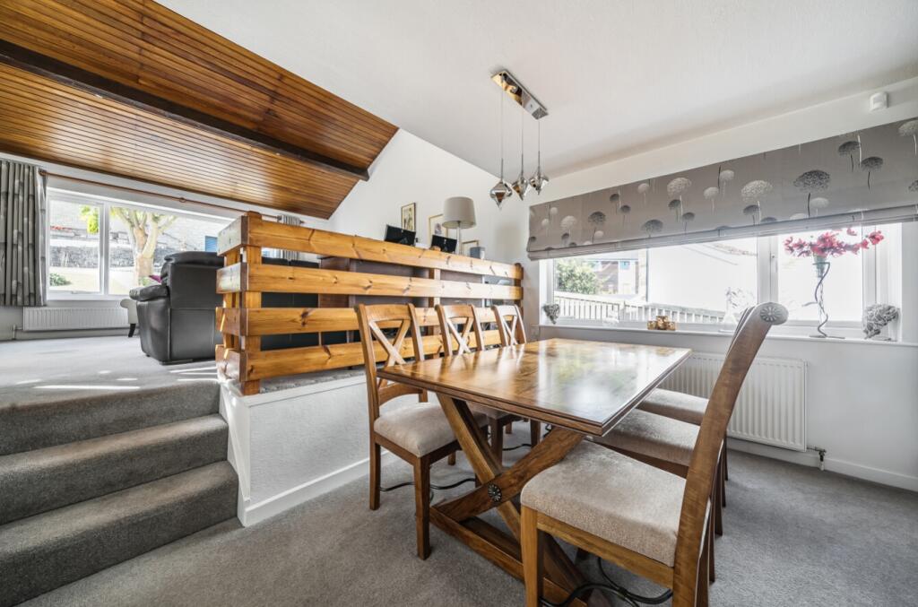 Split-level open plan Living and Dining Space