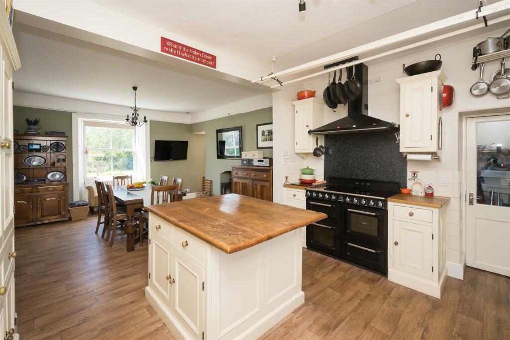 Kitchen through to dining
