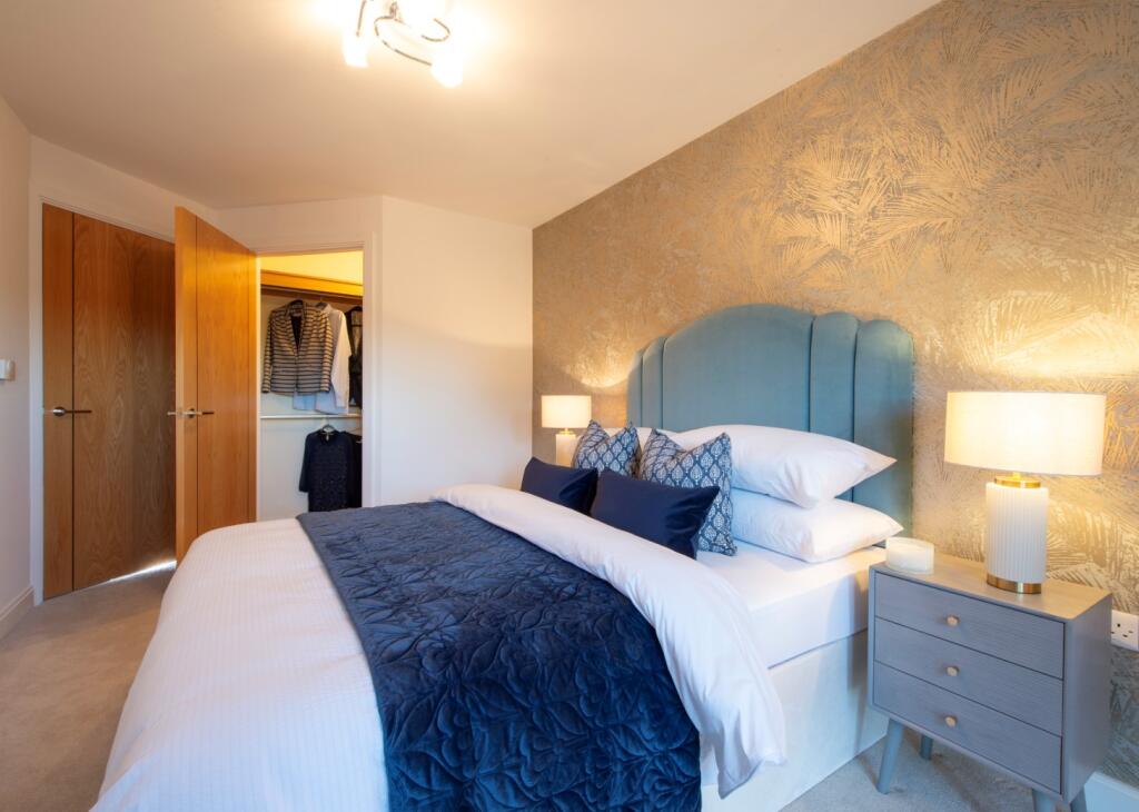 Show home master bedroom  