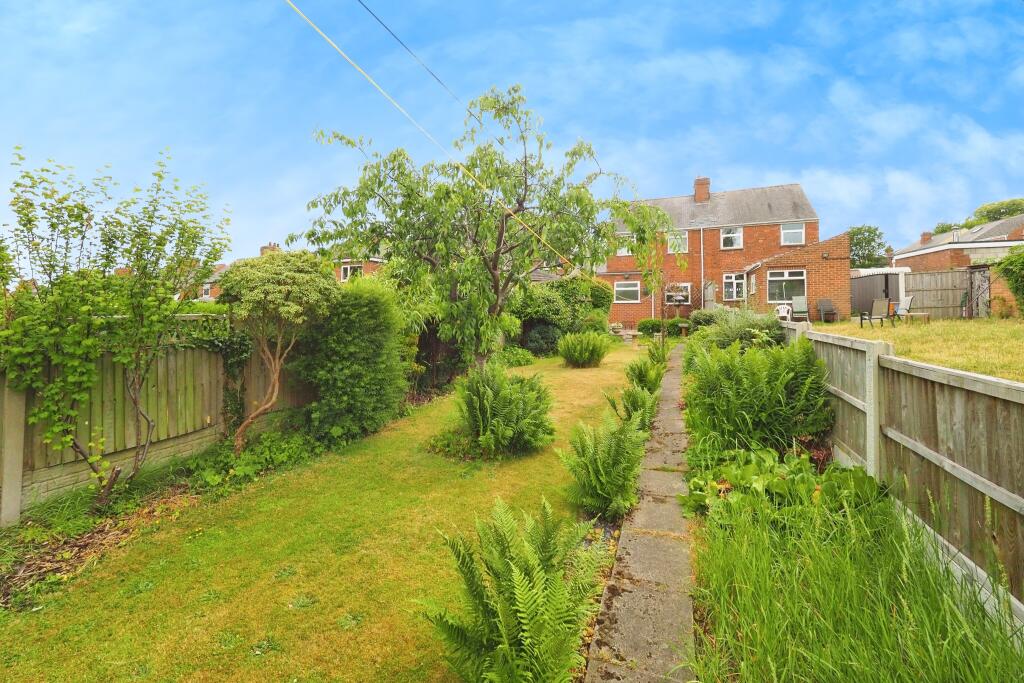 Fantastic and well loved rear gardens