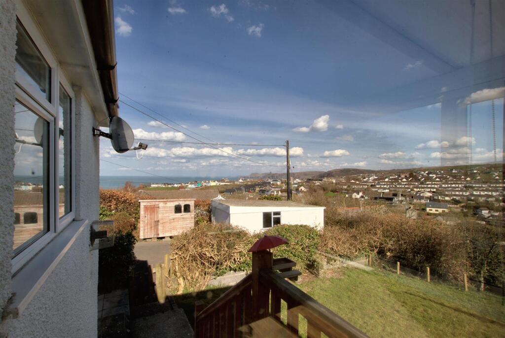 view from conservatory