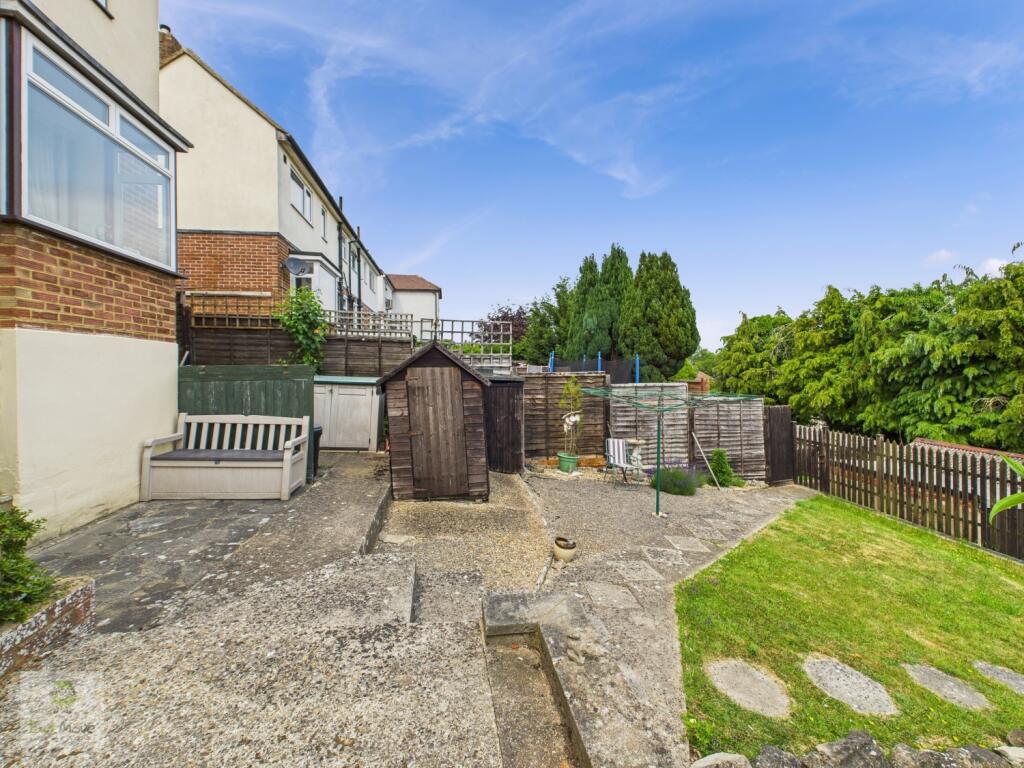 Rear Garden Looking Towards Side Access