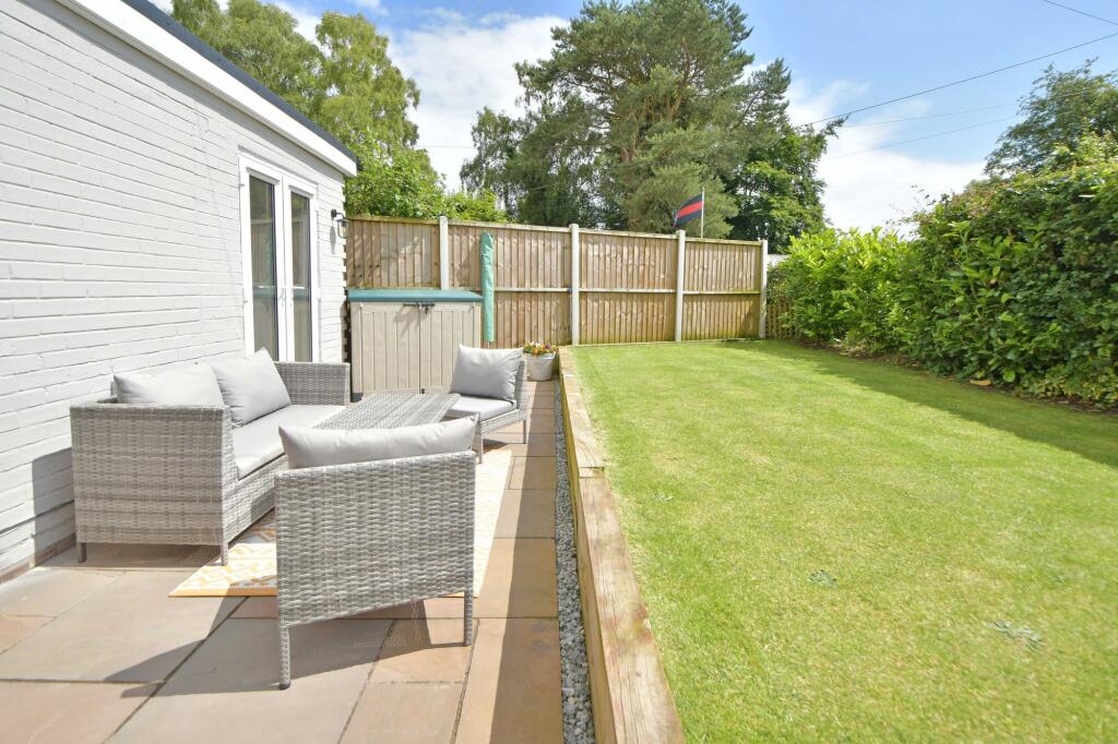 Rear garden