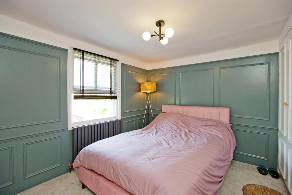 Exterior facing walls insulated