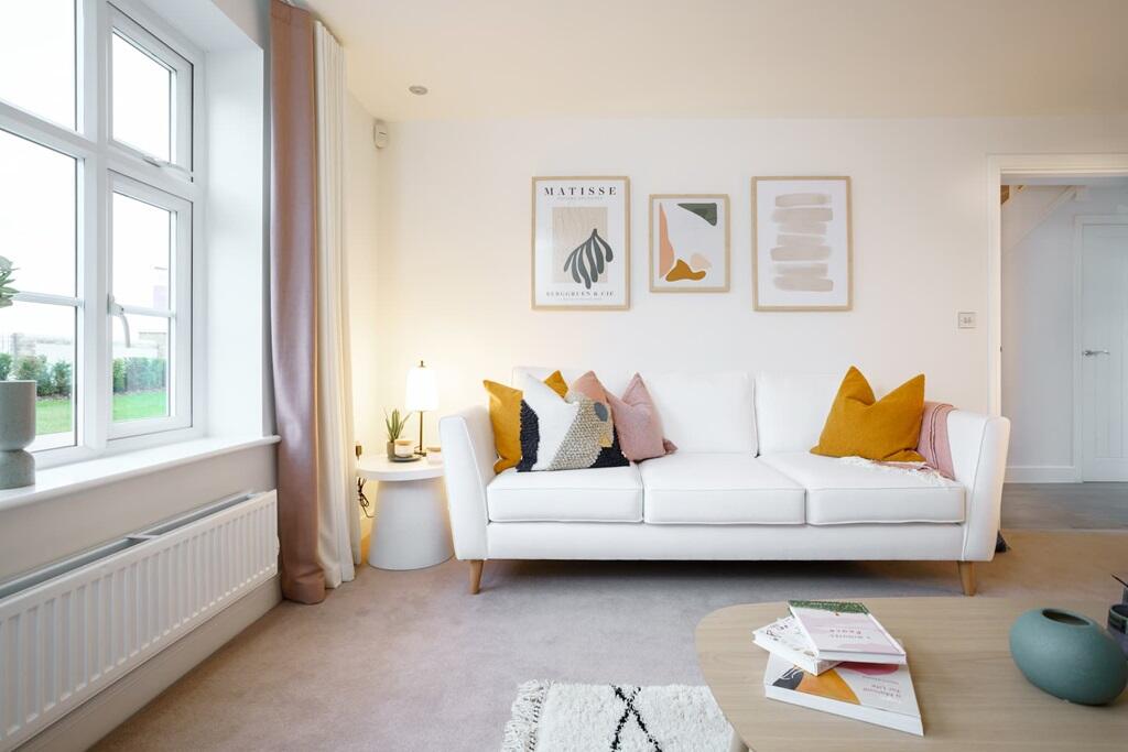 Light and airy living space