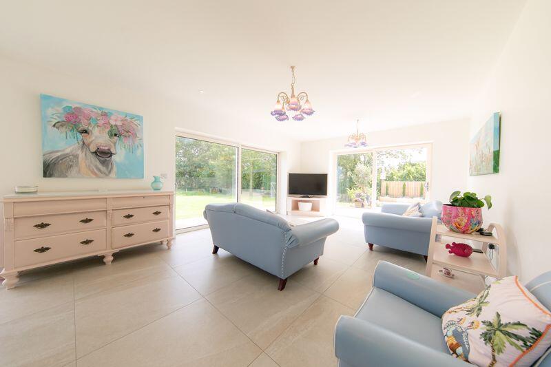 Open plan living area
