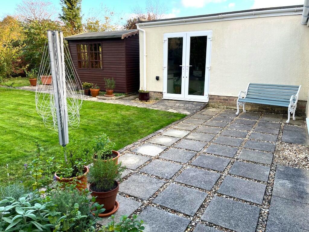 Rear garden