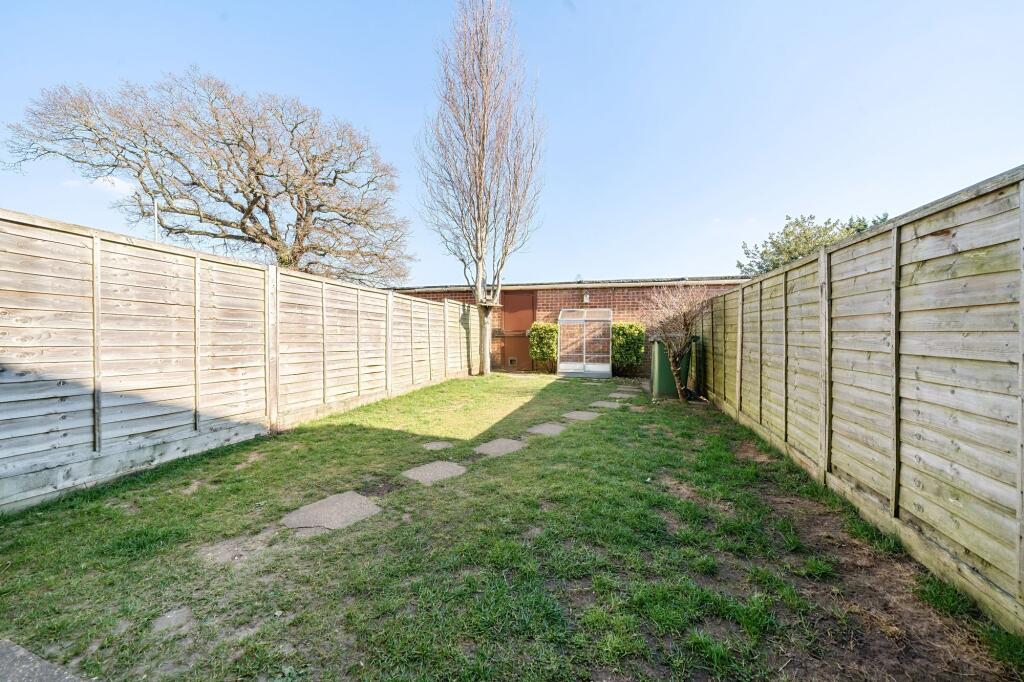 Rear garden