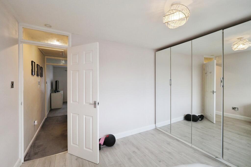 Spacious Bedroom Two, great decor