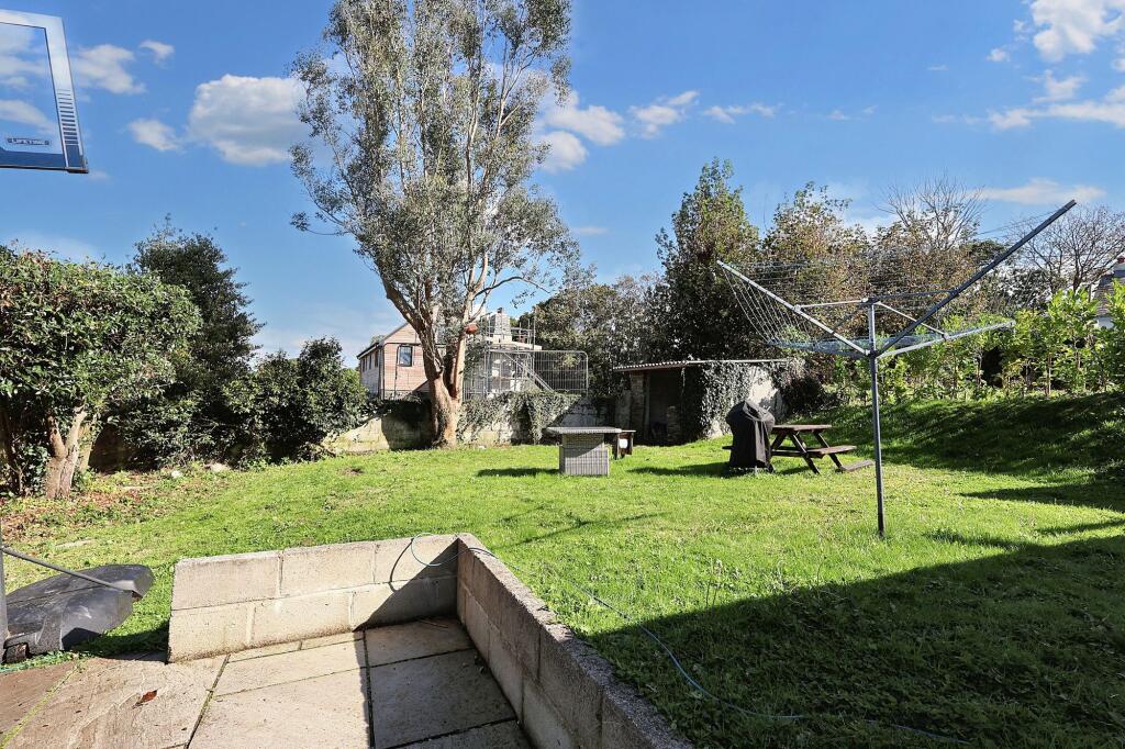 Large garden area