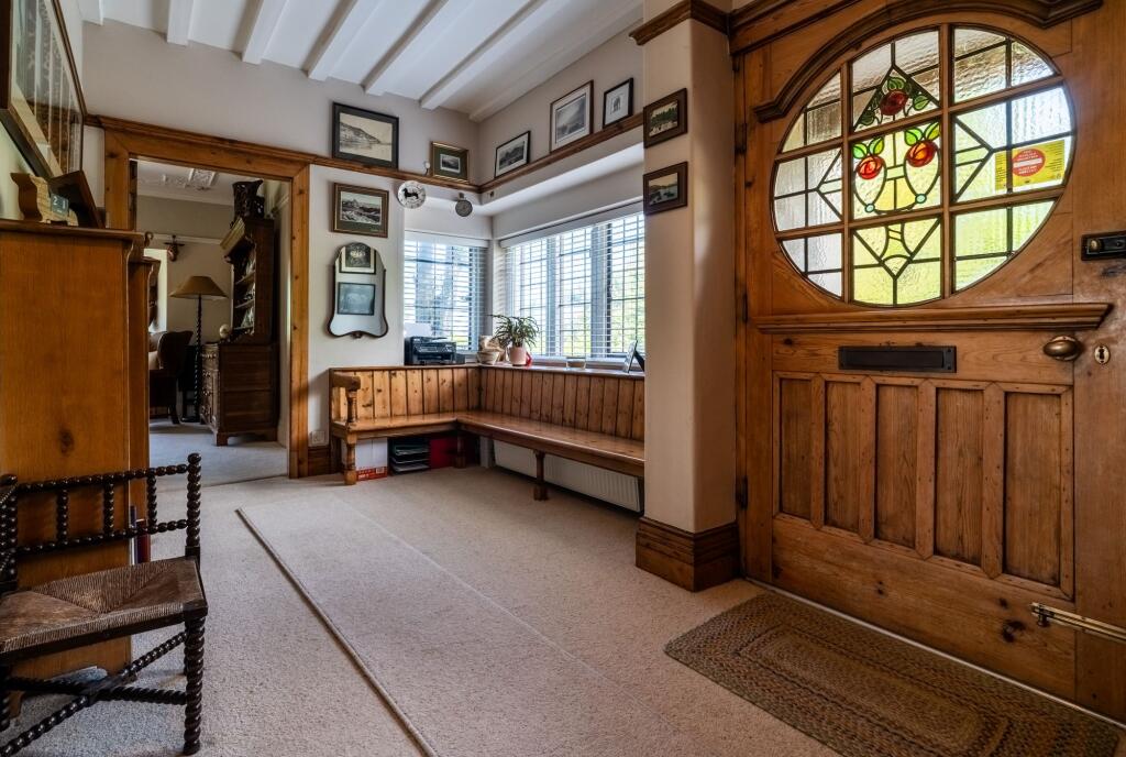 Entrance Porch &amp; Hallway